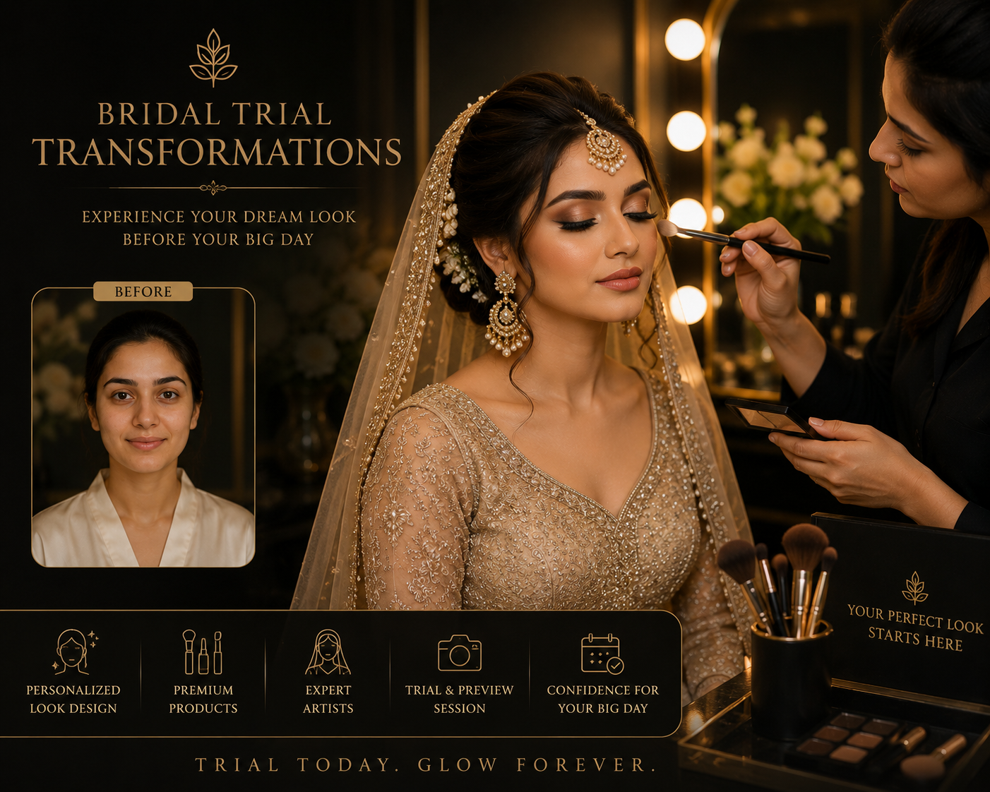 Bridal Trial Transformations