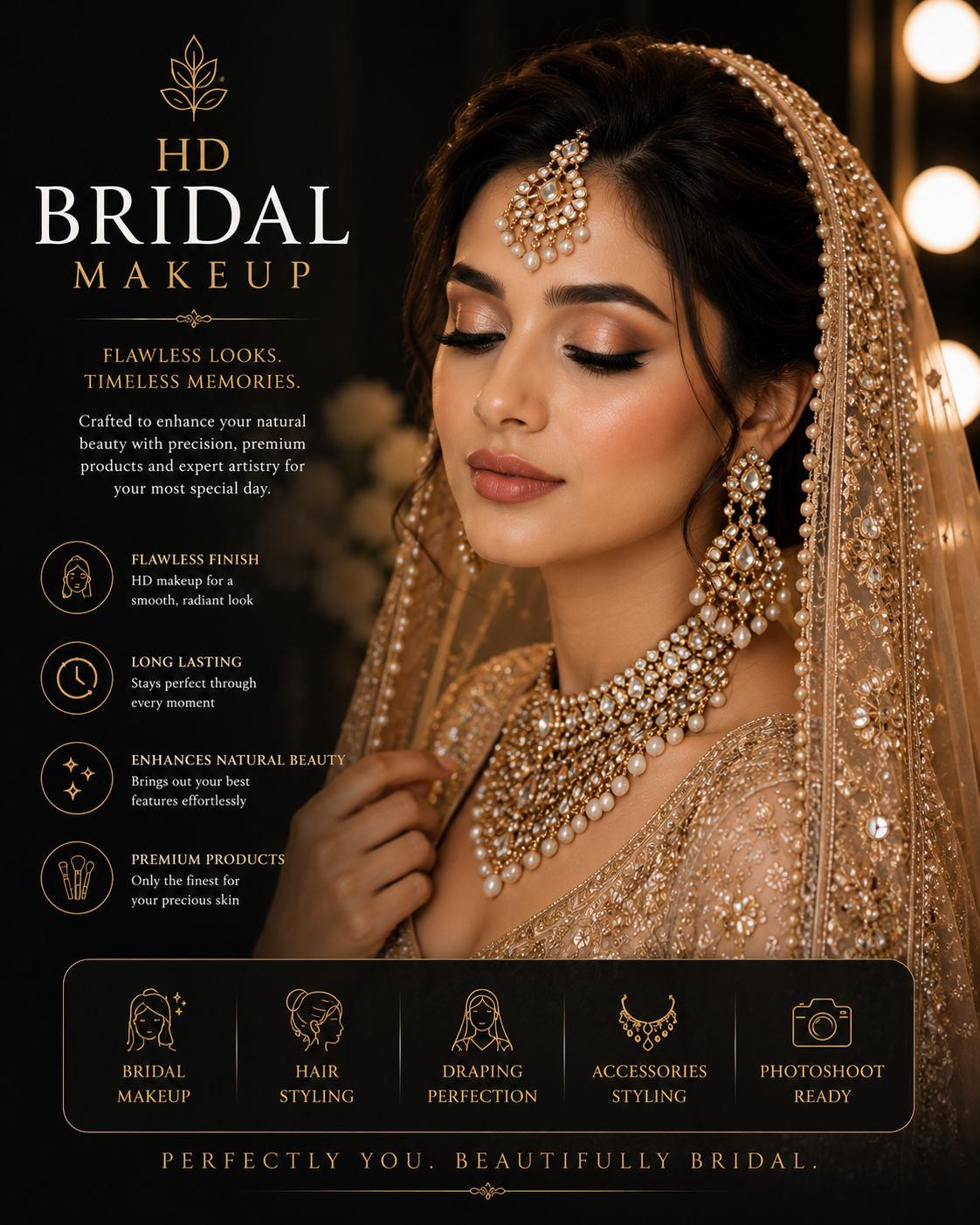 HD Bridal Makeup