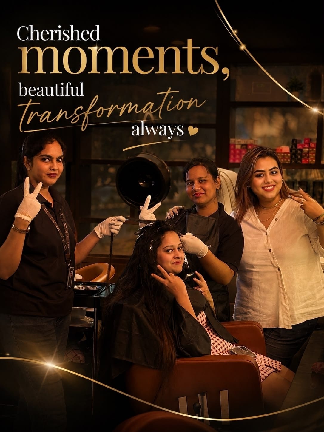 Cherished moments, beautiful transformations