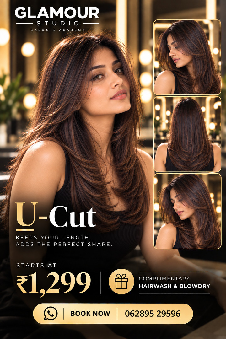 The Signature Haircut Collection — Your Style. Your Statement. · Free Hairwash & Blow-Dry included (1/14)