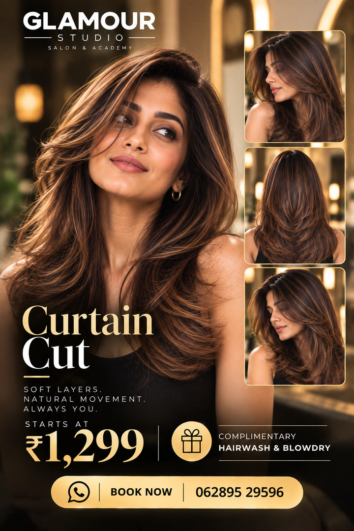 The Signature Haircut Collection — Your Style. Your Statement. · Free Hairwash & Blow-Dry included (7/14)