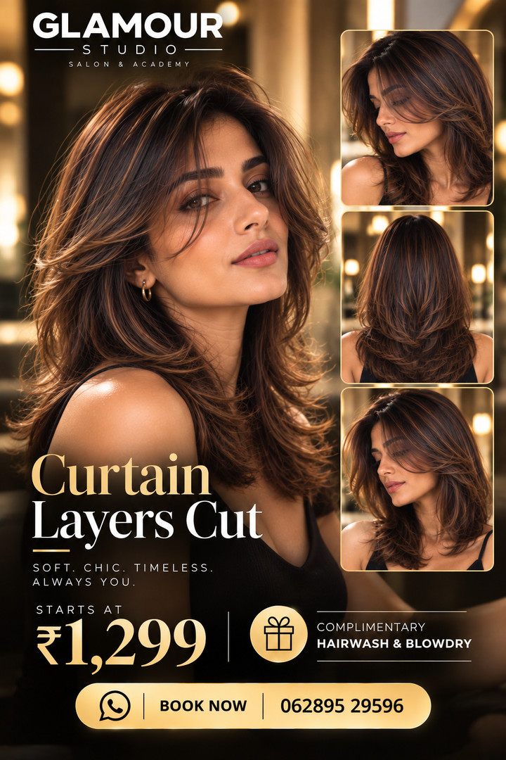 The Signature Haircut Collection — Your Style. Your Statement. · Free Hairwash & Blow-Dry included (8/14)