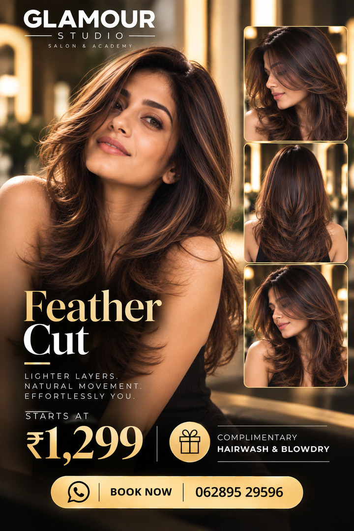 The Signature Haircut Collection — Your Style. Your Statement. · Free Hairwash & Blow-Dry included (6/14)