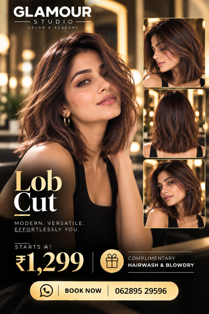 The Signature Haircut Collection — Your Style. Your Statement. · Free Hairwash & Blow-Dry included (11/14)