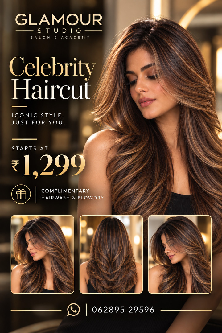 The Signature Haircut Collection — Your Style. Your Statement. · Free Hairwash & Blow-Dry included (5/14)