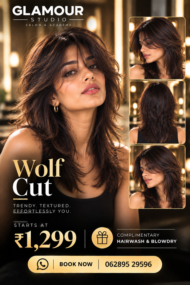 The Signature Haircut Collection — Your Style. Your Statement. · Free Hairwash & Blow-Dry included (10/14)