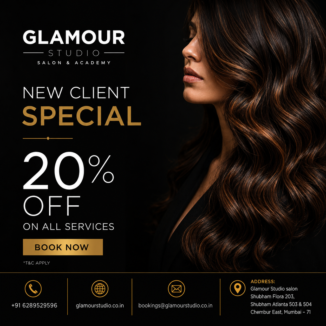 New Client Special — Flat 20% Off — Your First Visit