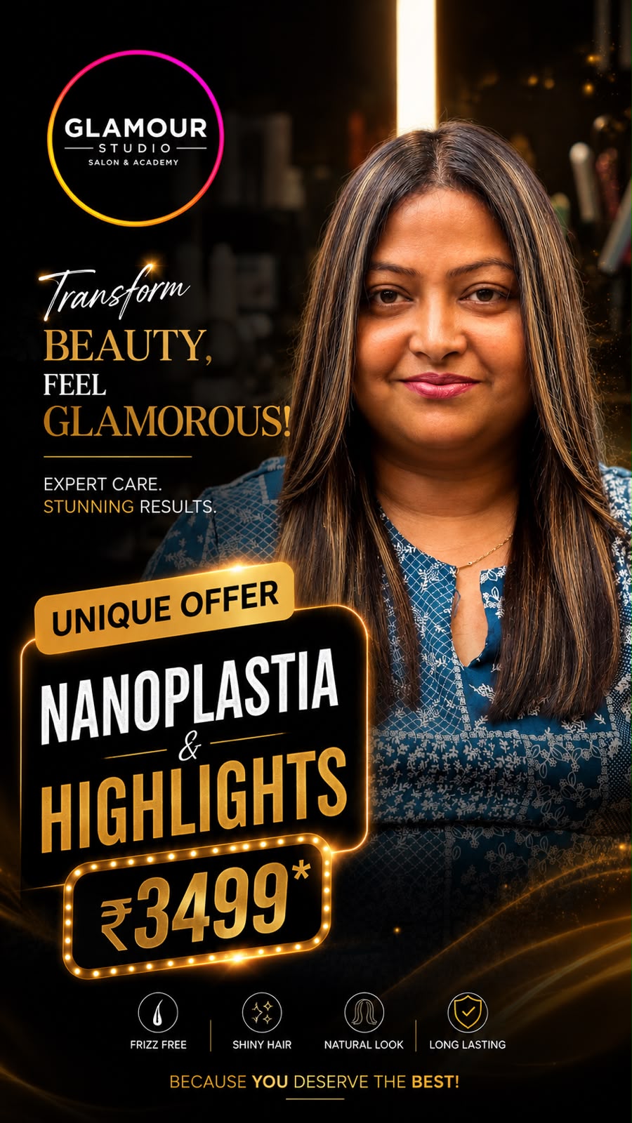 Nanoplastia + Highlights · Starts ₹3499*