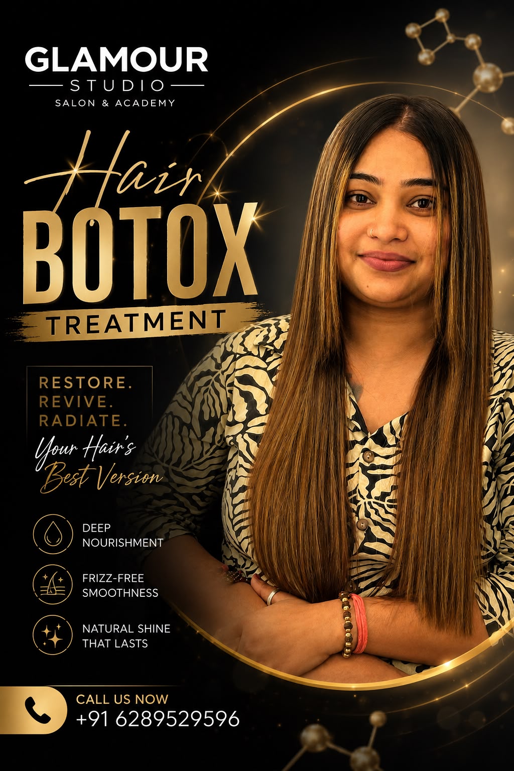 Hair Botox · Restore. Revive. Radiate.